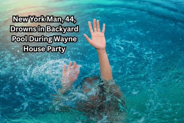 New York Man, 44, Drowns in Backyard Pool During Wayne House Party man drowning in pool