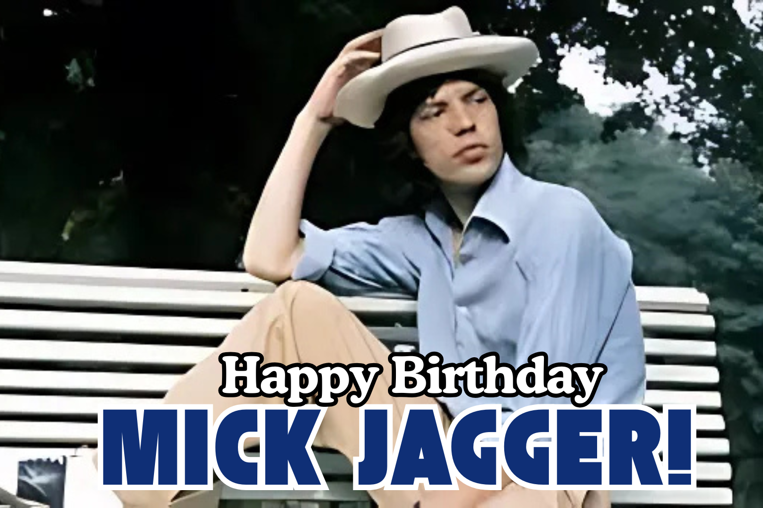 Happy Birthday, Mick Jagger!