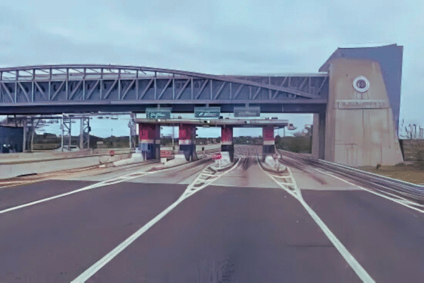 Atlantic City Expressway toll plaza