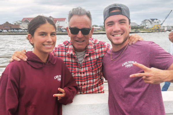 Bruce Springsteen Strolls Jersey Shore During Hurricane Erin, Thrills Fans