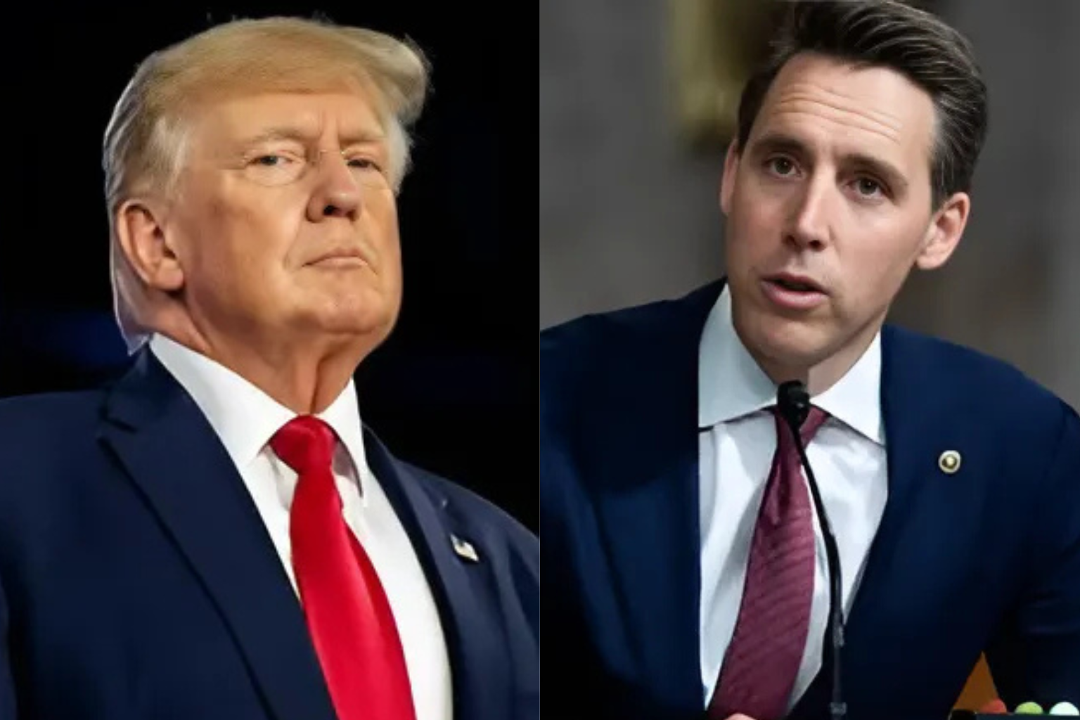 Trump Blasts Senator Hawley, But Hawley Pushes Back with Calm Confidence