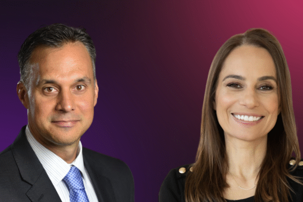 Julie Roginsky and Mike DuHaime