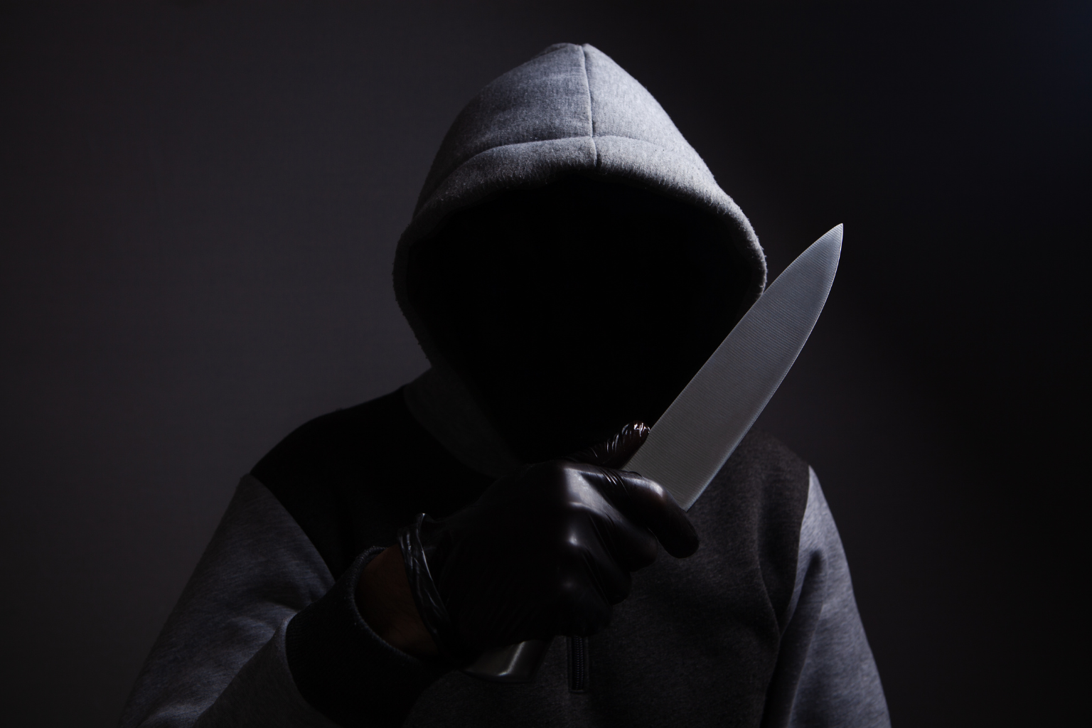 Man with knife