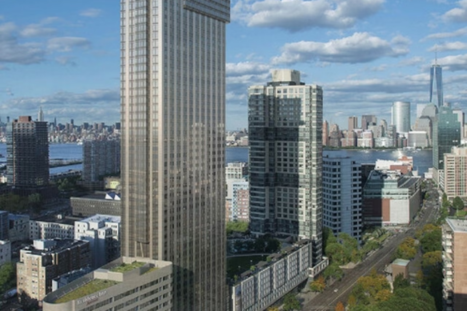 luxury N.J. residential towers