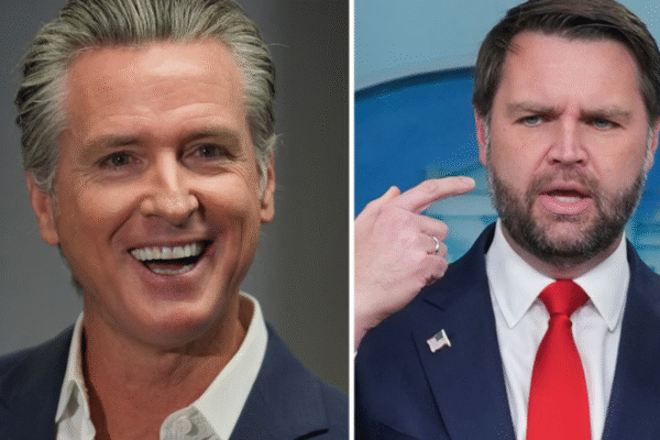 Tight 2028 presidential race looms as early poll pits Vance versus Newsom