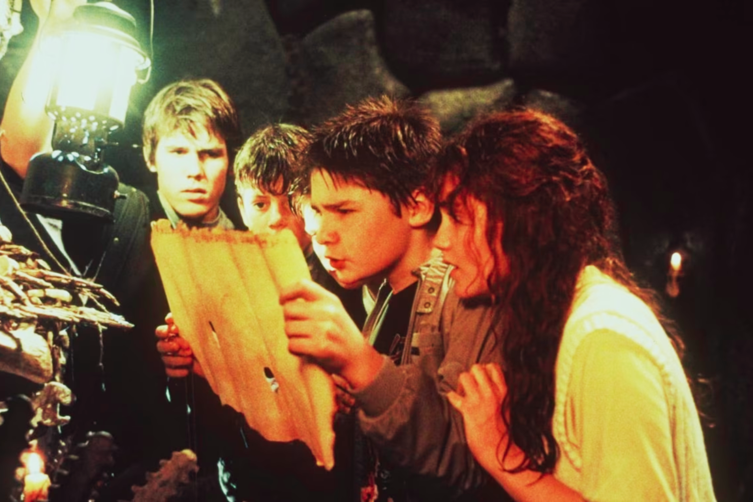Josh Brolin, Sean Astin, Corey Feldman and Kerri Green